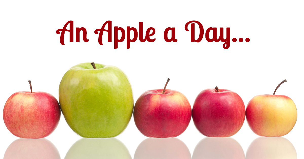 An Apple A Day Keeps The Doctor Away Dr Sears Wellness Institute